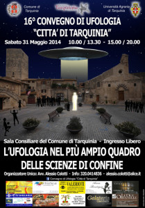 Convegno di Ufologia città di Tarquinia 31 maggio 2014