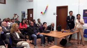 convegno ufo benevento - pubblico in sala