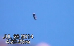 Argentina, spettacolare Ufo sigariforme