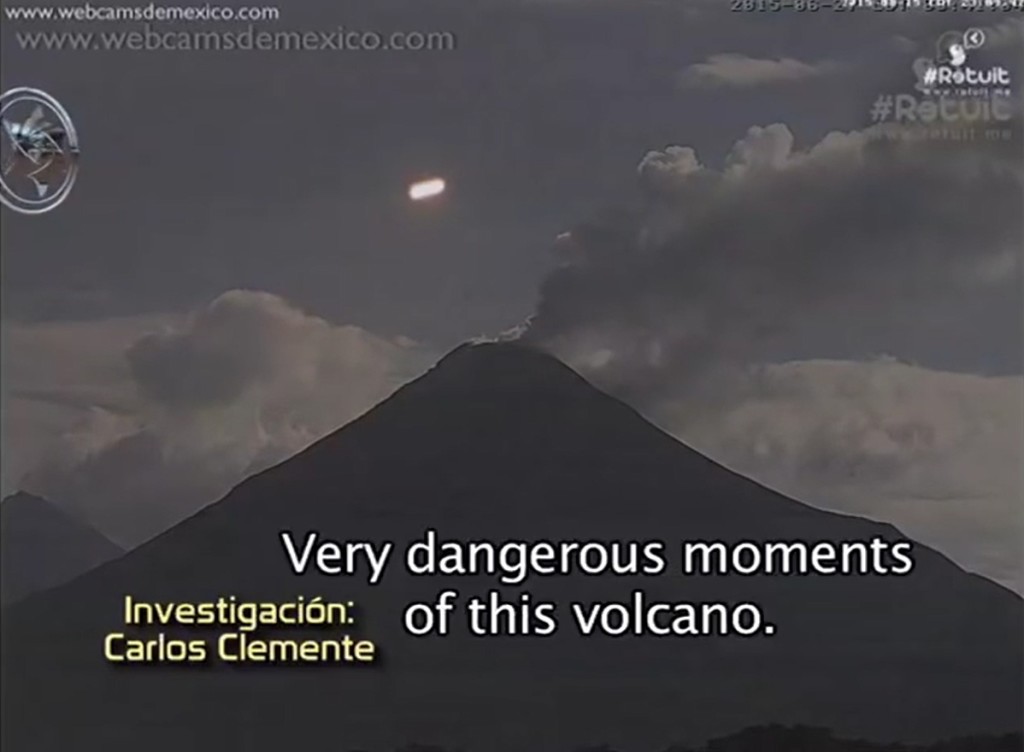 UFO Vulcano Colima - Messico (2)