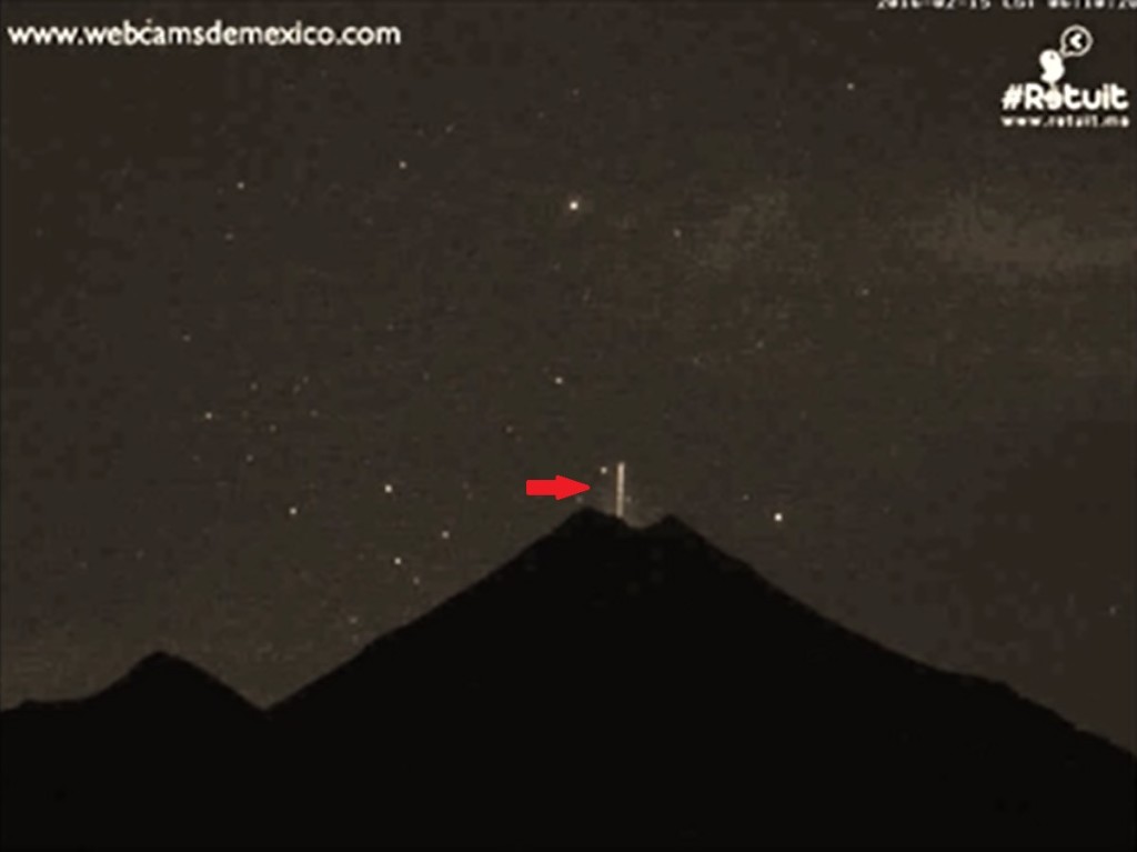 UFO Vulcano Colima (2)