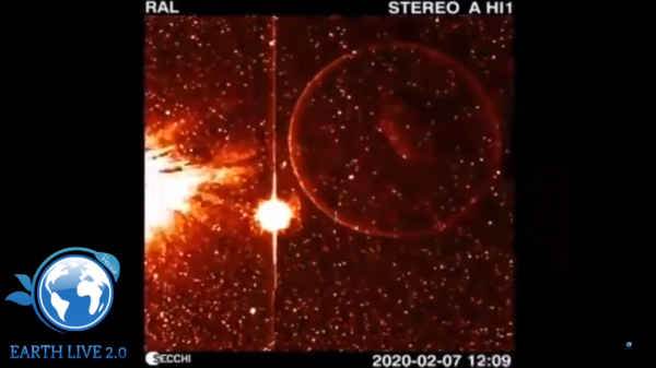 SFERA, ENORME TRASPARENTE, NEL SISTEMA SOLARE