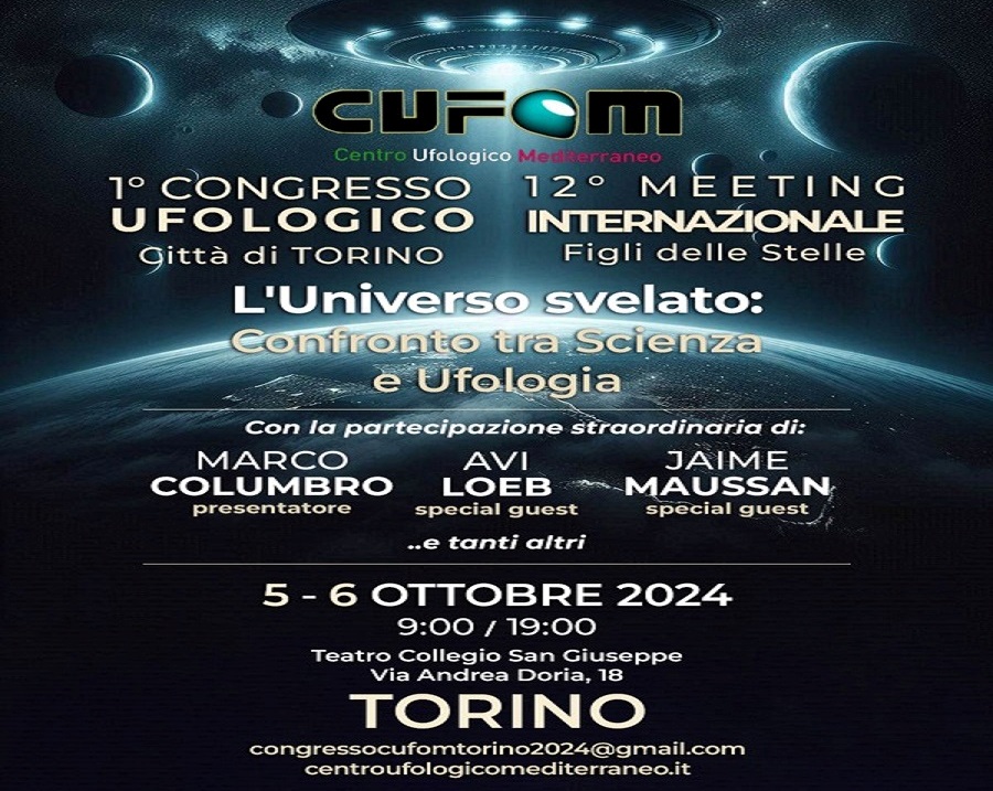 Locandina Congresso di Torino 5 e 6 ottobre 2024